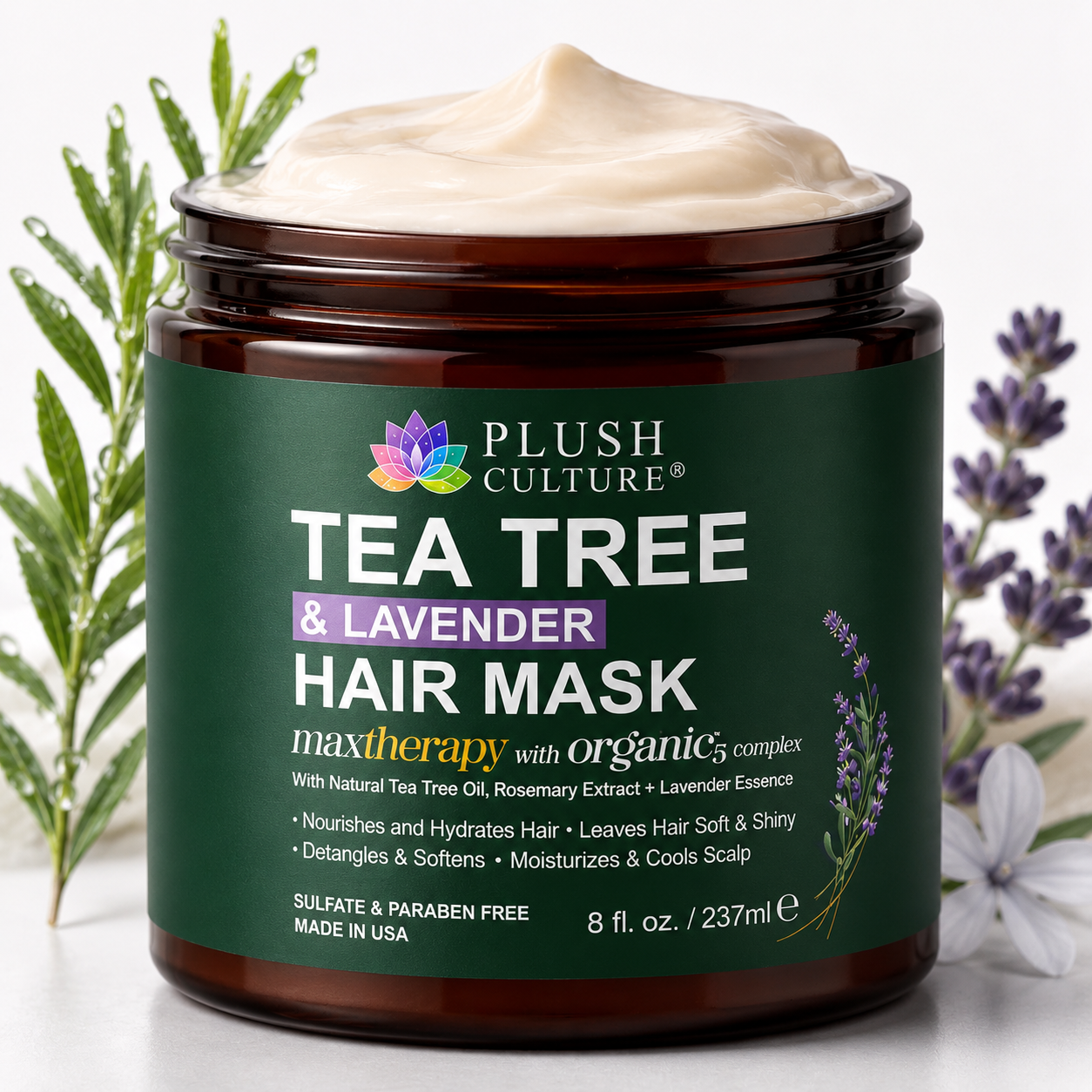 Tea Tree and Lavender Hair Mask