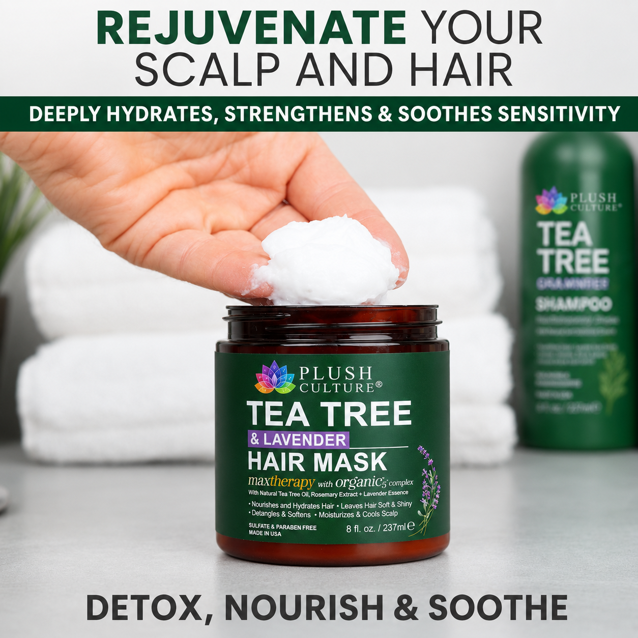 Tea Tree and Lavender Hair Mask